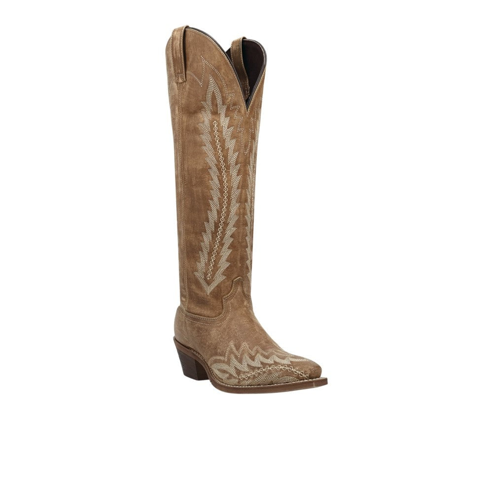 Roxelle Wide Calf Snip Toe Cowboy Boots