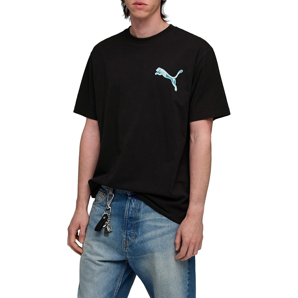 Graphic XRay Relaxed Crew Neck Short Sleeve T-Shirt