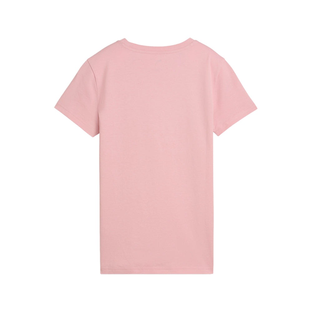 Essentials Metallic Logo Crew Neck Short Sleeve T-Shirt