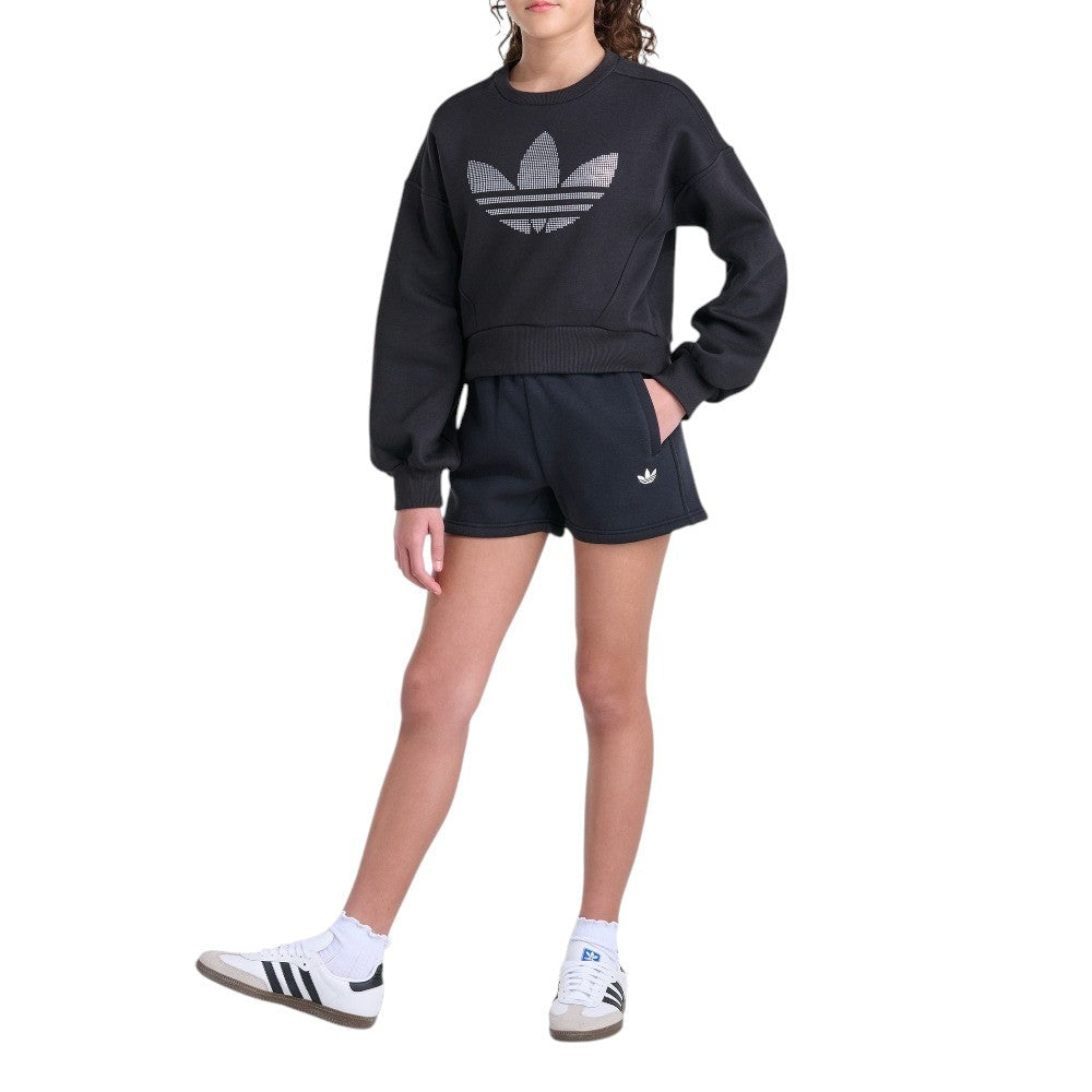 Essentials 3-Stripes Girls Shorts