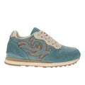 Giddyup Embroidered Lace Up Sneakers
