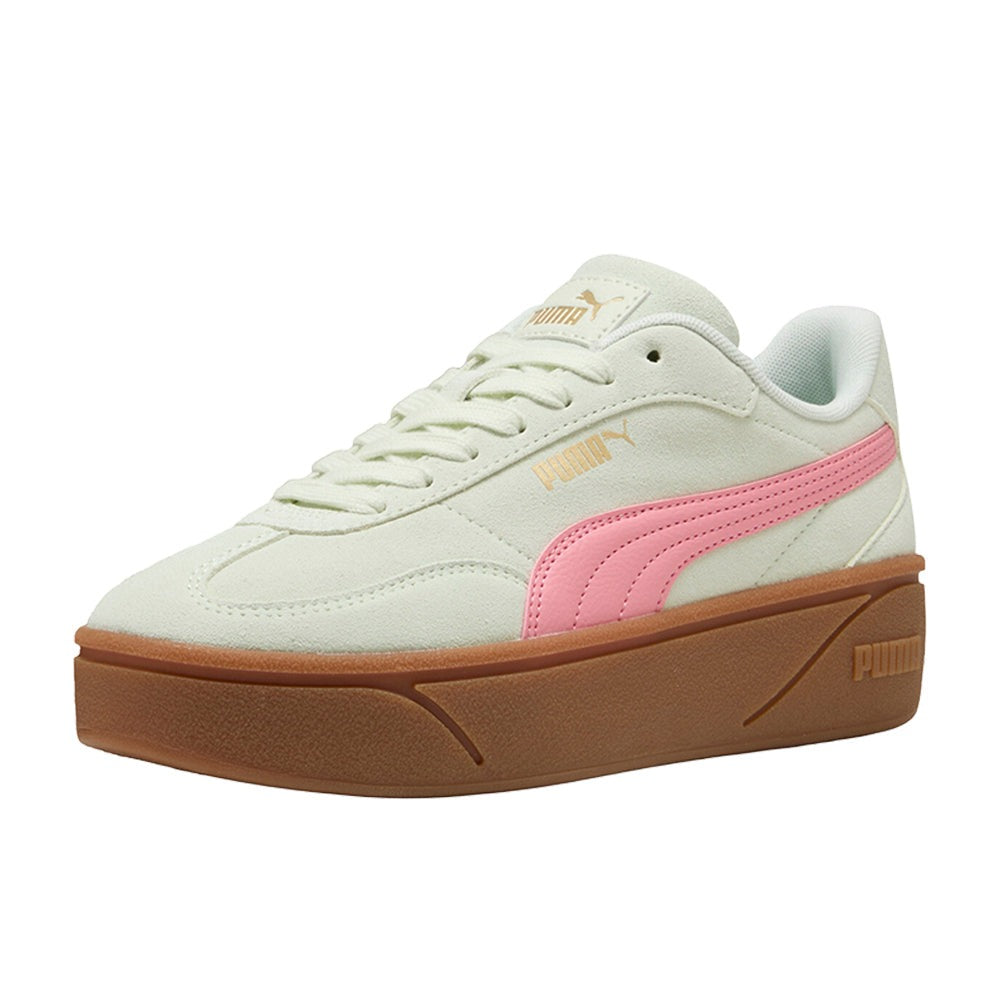 Club II Era Platform Suede Lace Up Sneakers