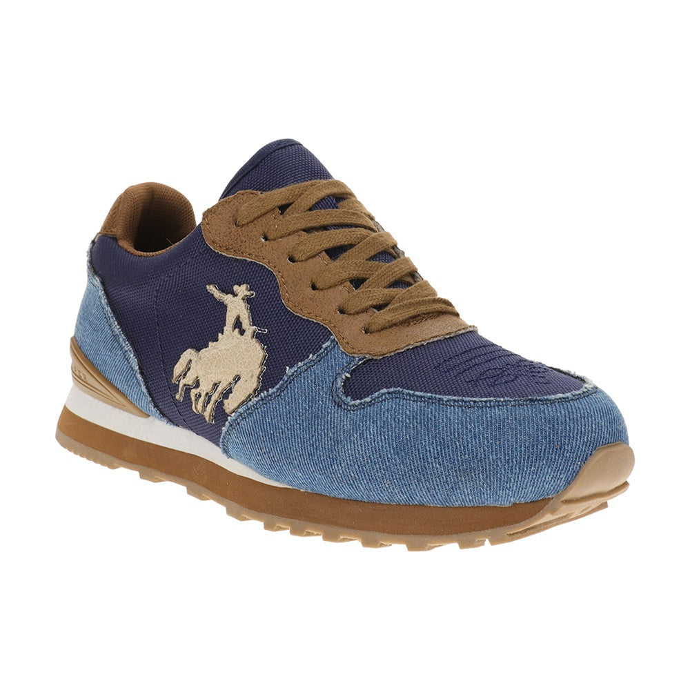Giddyup Denim Lace Up Sneakers