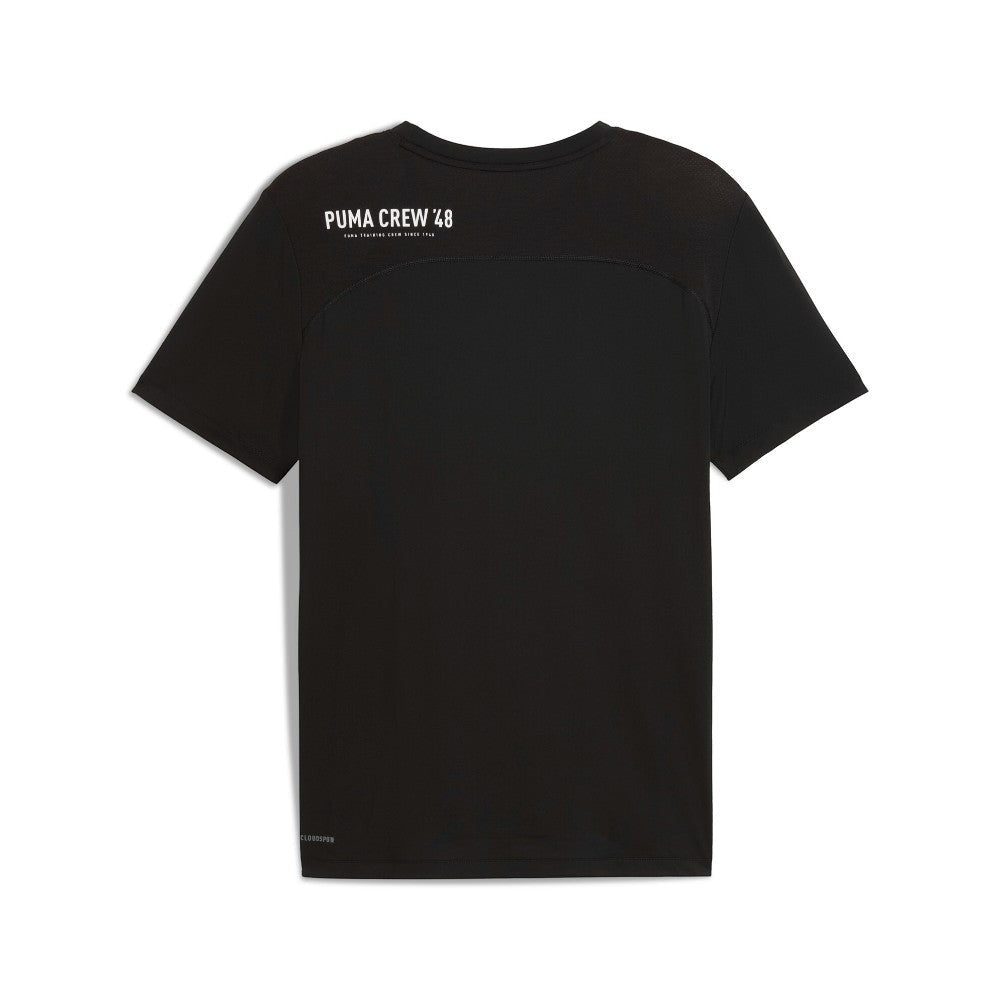 Cloudspun Branded Crew Neck Short Sleeve Athletic T-Shirt
