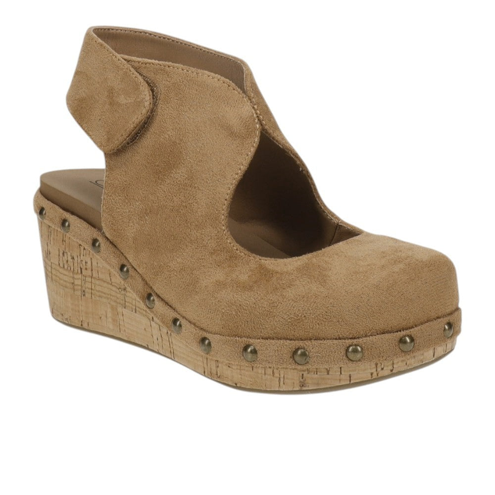 Oh Its You Wedge Ankle Strap Clogs