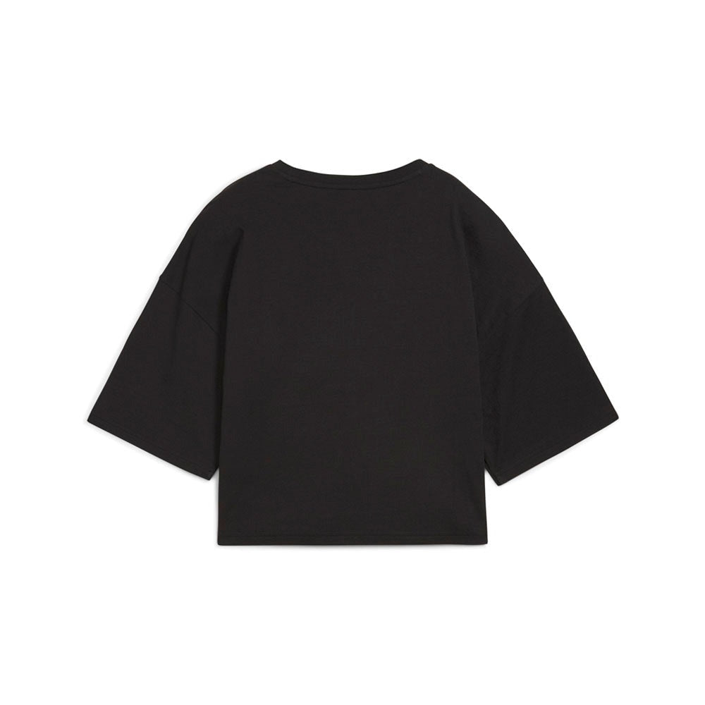 Wardrobe Essentials Oversized Crew Neck Short Sleeve T-Shirt