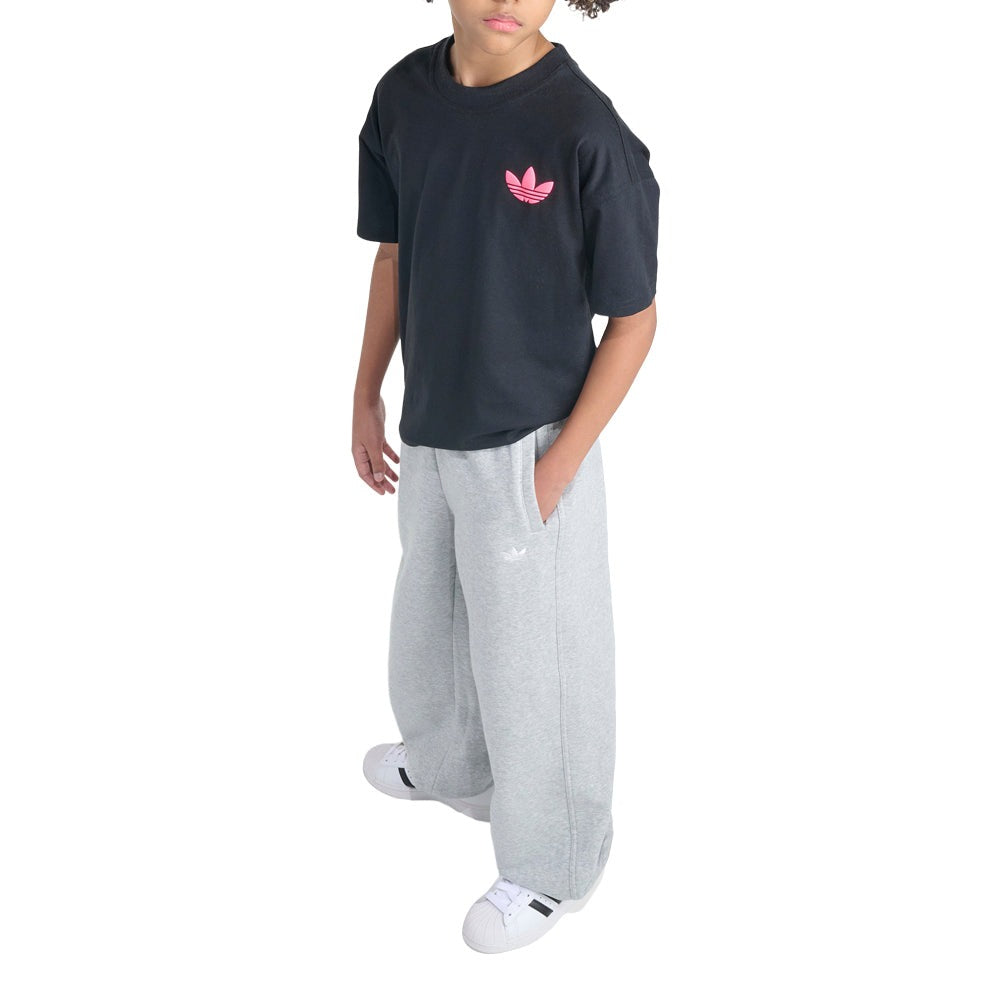 Elastic Waistband Essential Baggy Jogger Pants