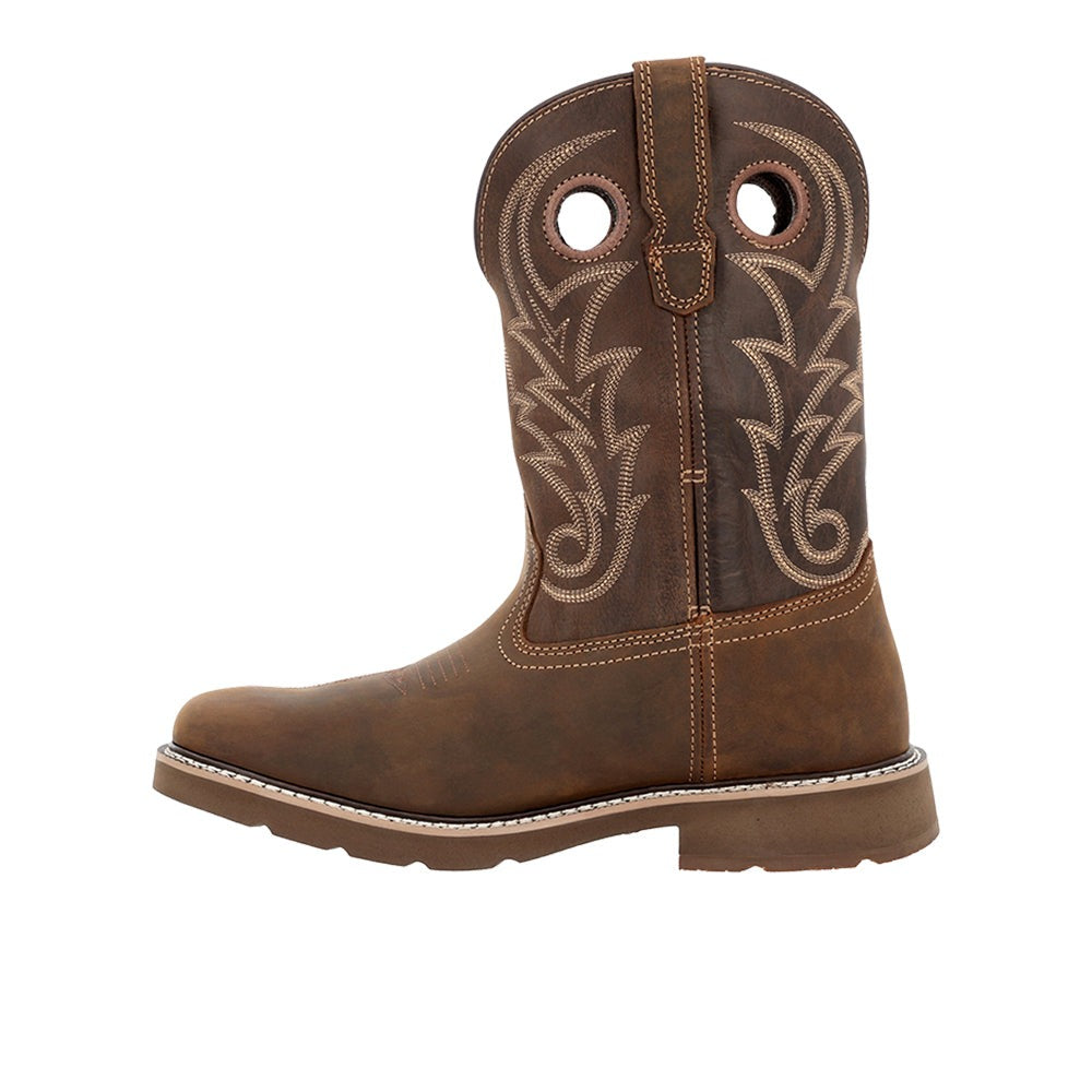 Core 37 Western 11 Inch Waterproof Steel Toe Work Boots