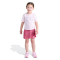 Two-Piece Short Sleeve Tee and Mesh Skort Set