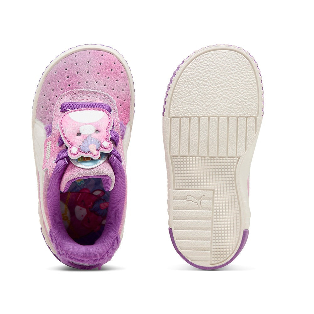 PUMA X SQUISHMALLOWS Cali Lola Perforated Lace Up Sneakers (Toddler)