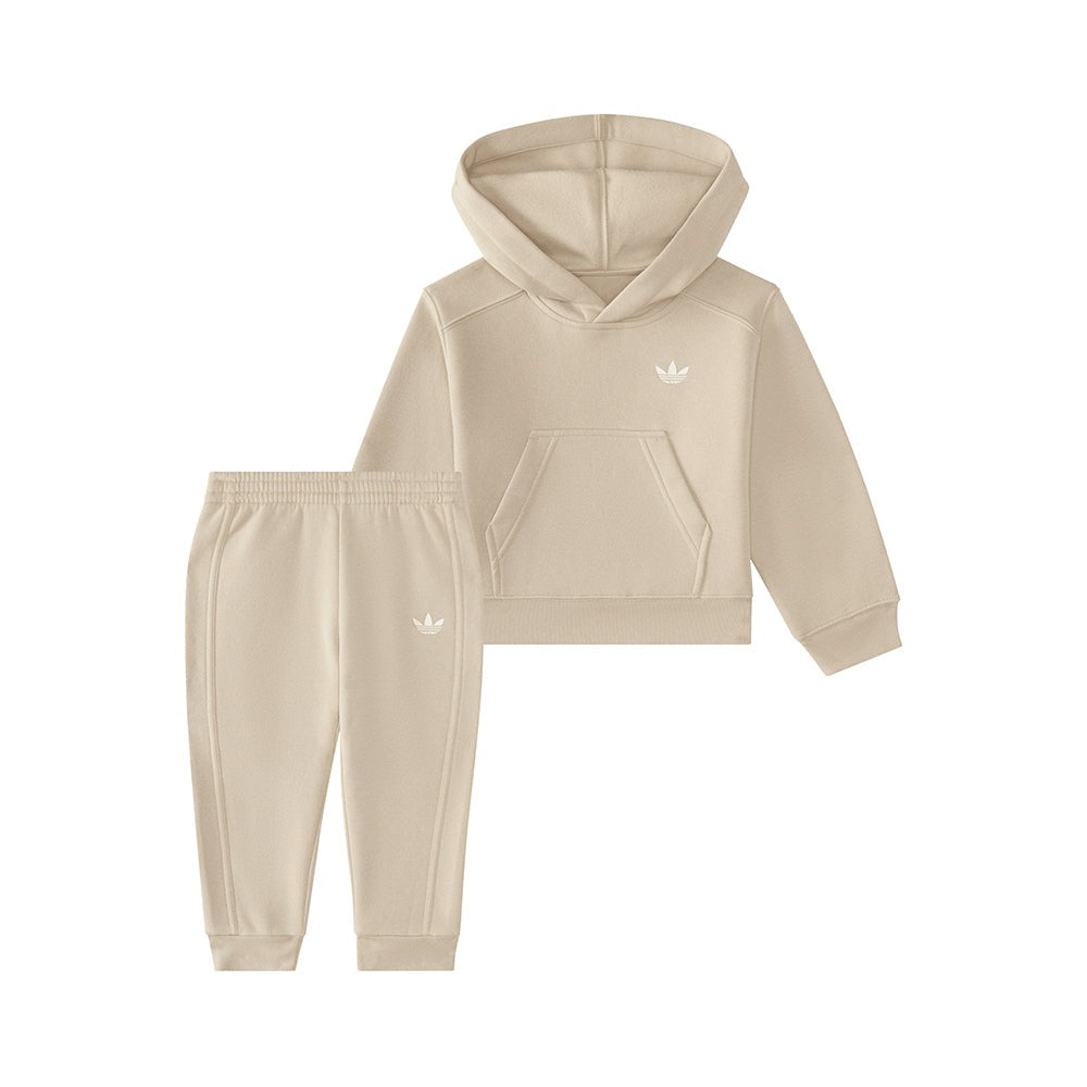 N Ess Flc Hoodie Jogger Set (Youth)
