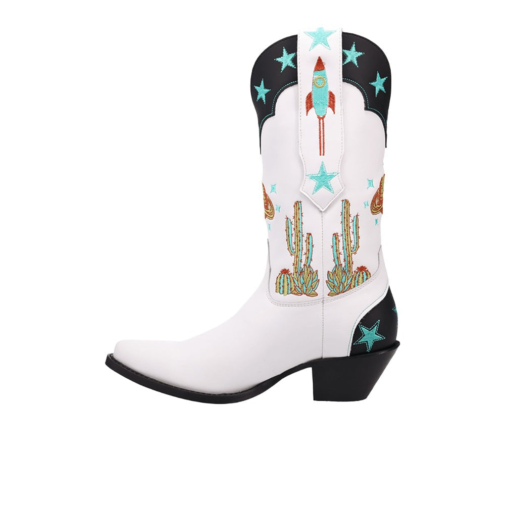 Space Cowgirl Leather Snip Toe Cowboy Boots
