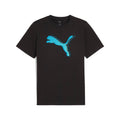 Graphics Cat Logo Crew Neck Short Sleeve T-Shirt