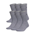 Athletic Cushioned Crew Socks 6 Pairs XL