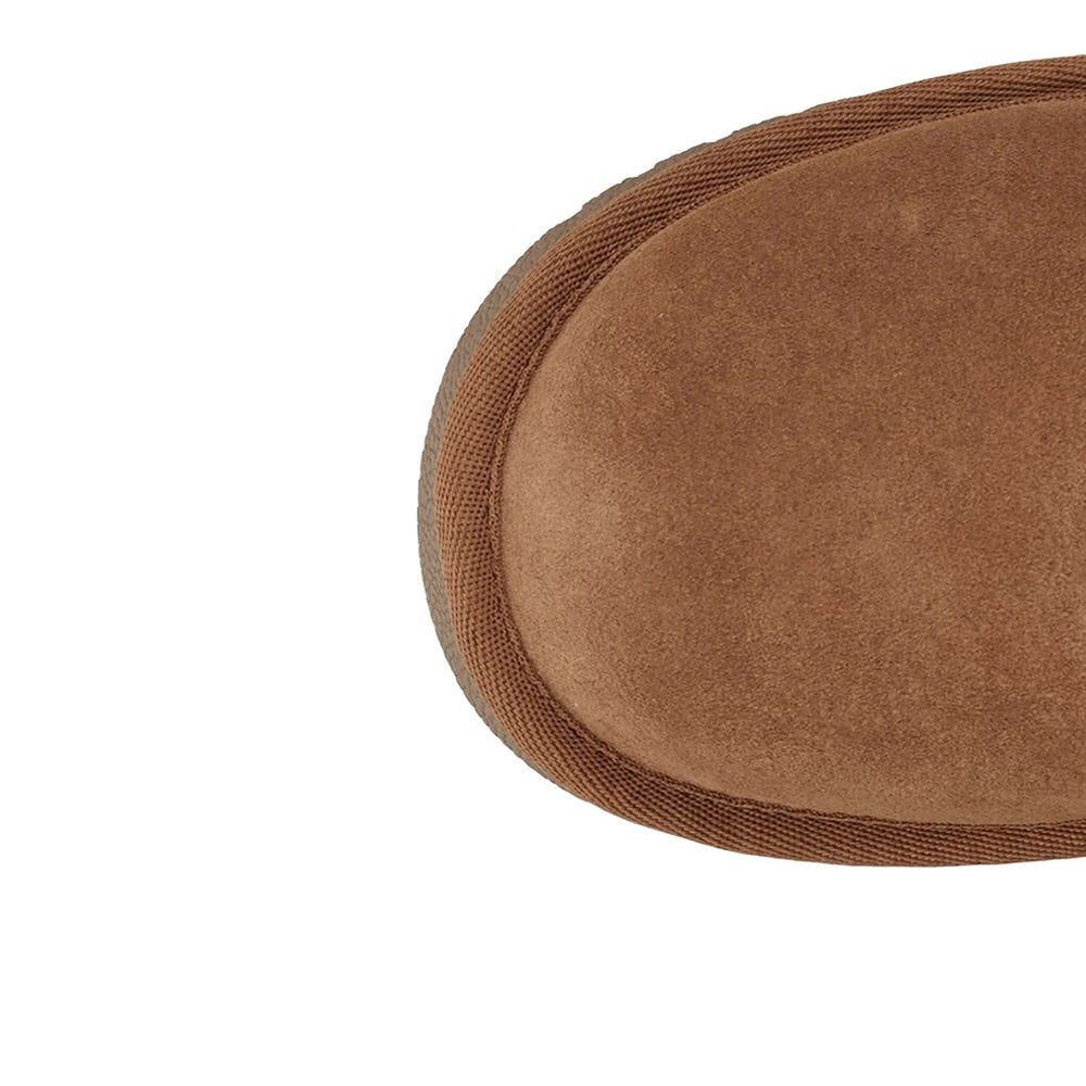 Heidi Shearling Round Toe Pull On Boots