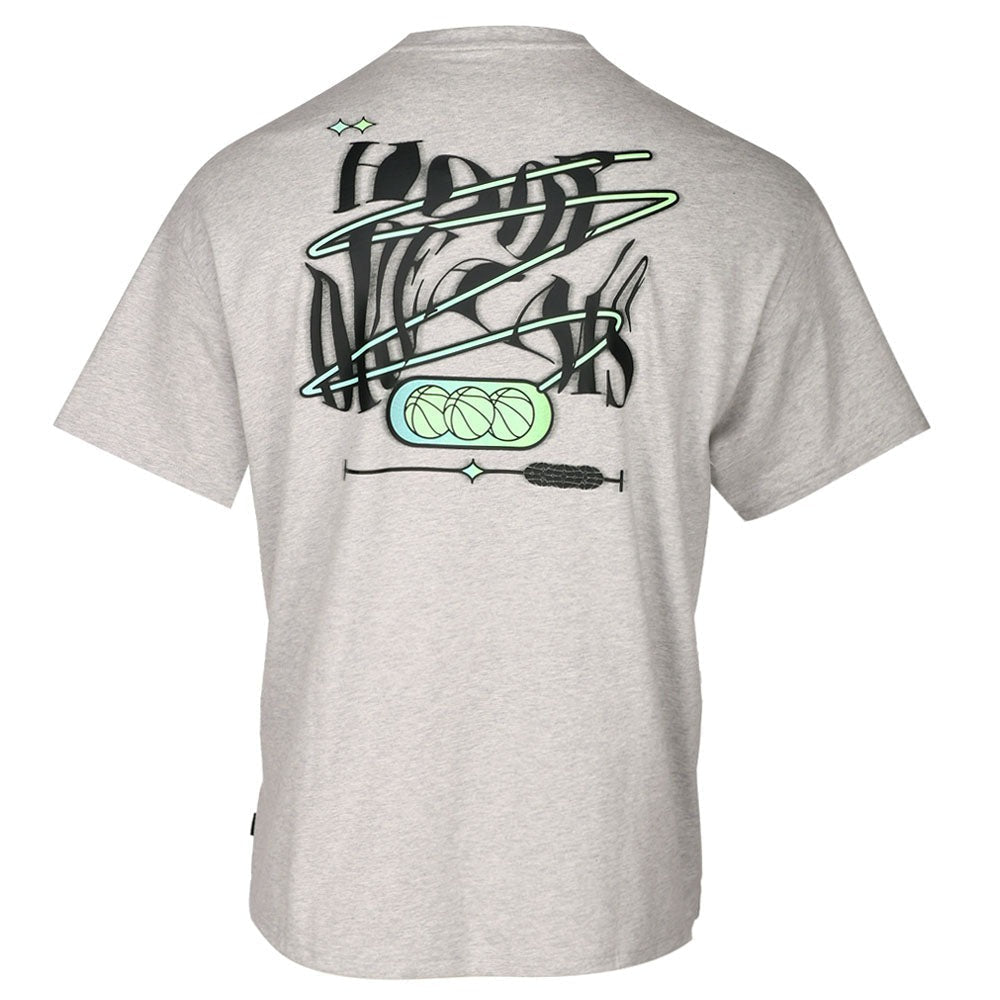Hoop Dreamz Oversized Graphic Crew Neck Short Sleeve T-Shirt