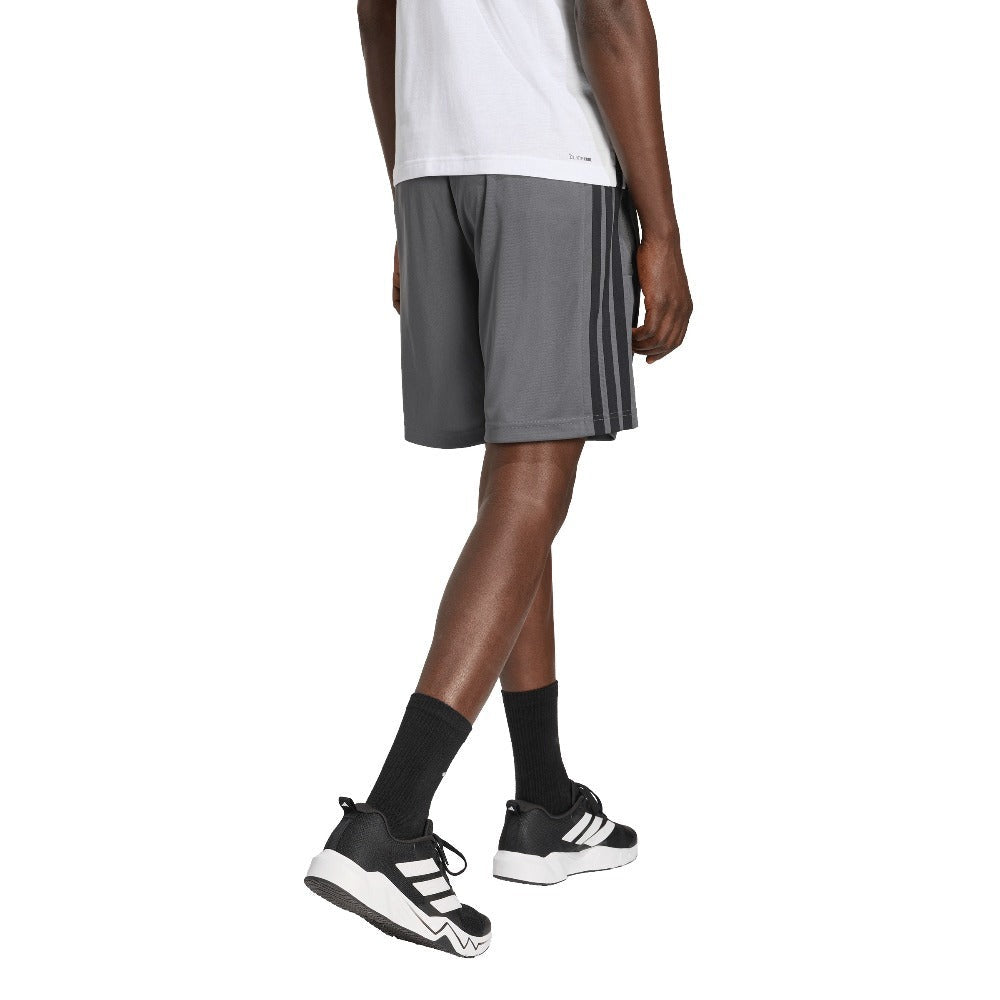 Workout Essentials Base 3-Stripes Pique Short 9-Inch