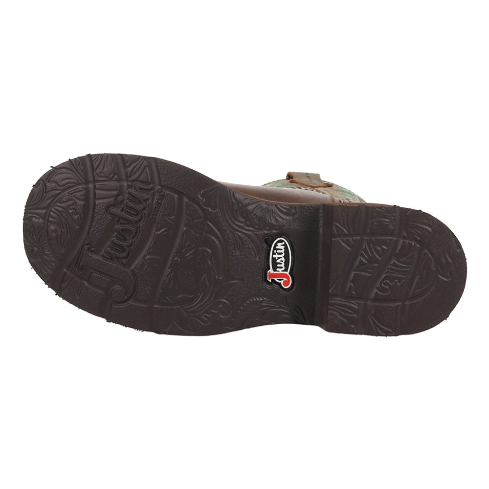 Gemma 8 Inch Round Toe Cowboy Boots