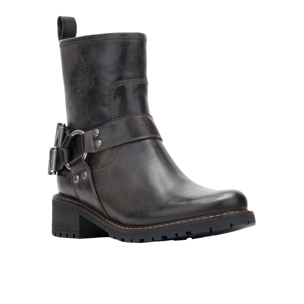 Maren Harness Round Toe Zippered Boots