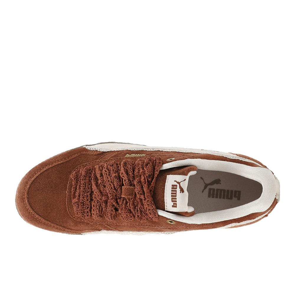 Bella Donna Nu Romantic Lace Up Sneakers