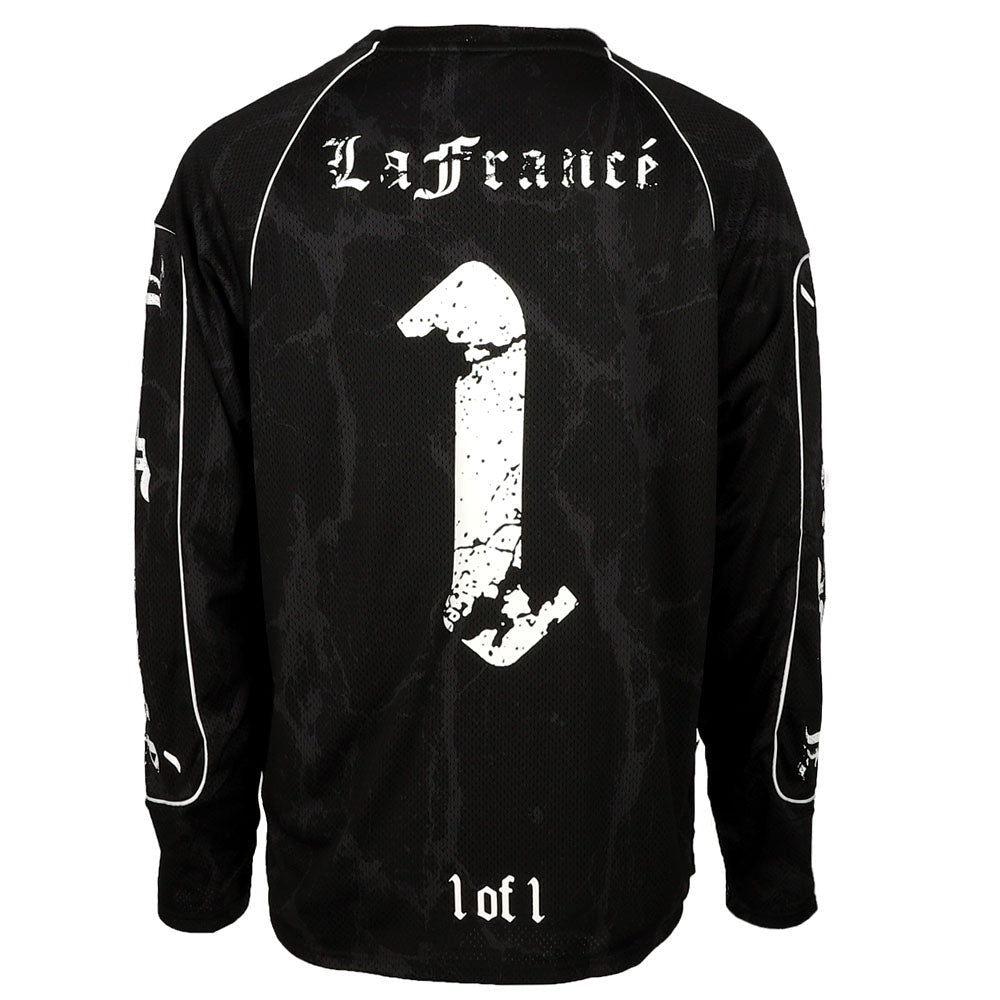 PUMA X LAFRANCE Hoops Written In Chrome Crew Neck Long Sleeve Pullover Shirt