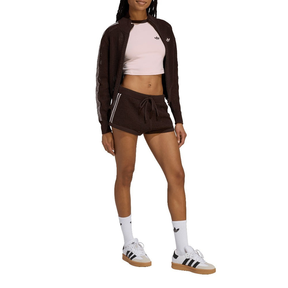 Knitted Crochet Firebird Track Top