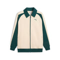 T7 Relaxed Wing Collar Jacquard Track Jacket