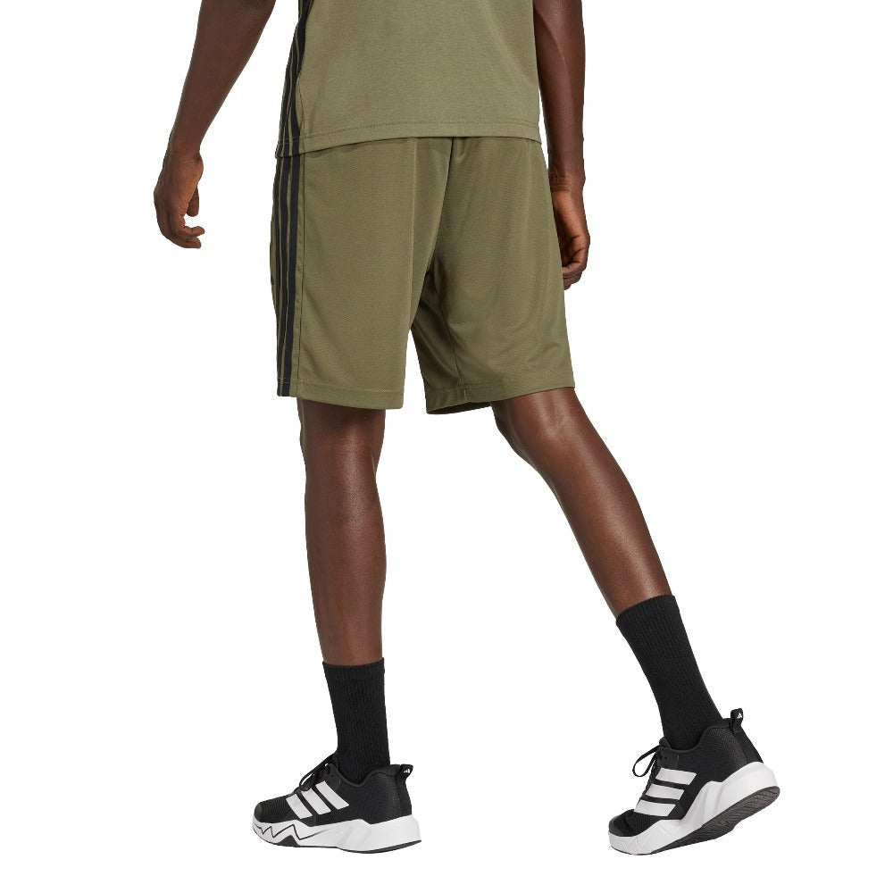 Workout Essentials Base 3-Stripes Pique Shorts 9-Inch