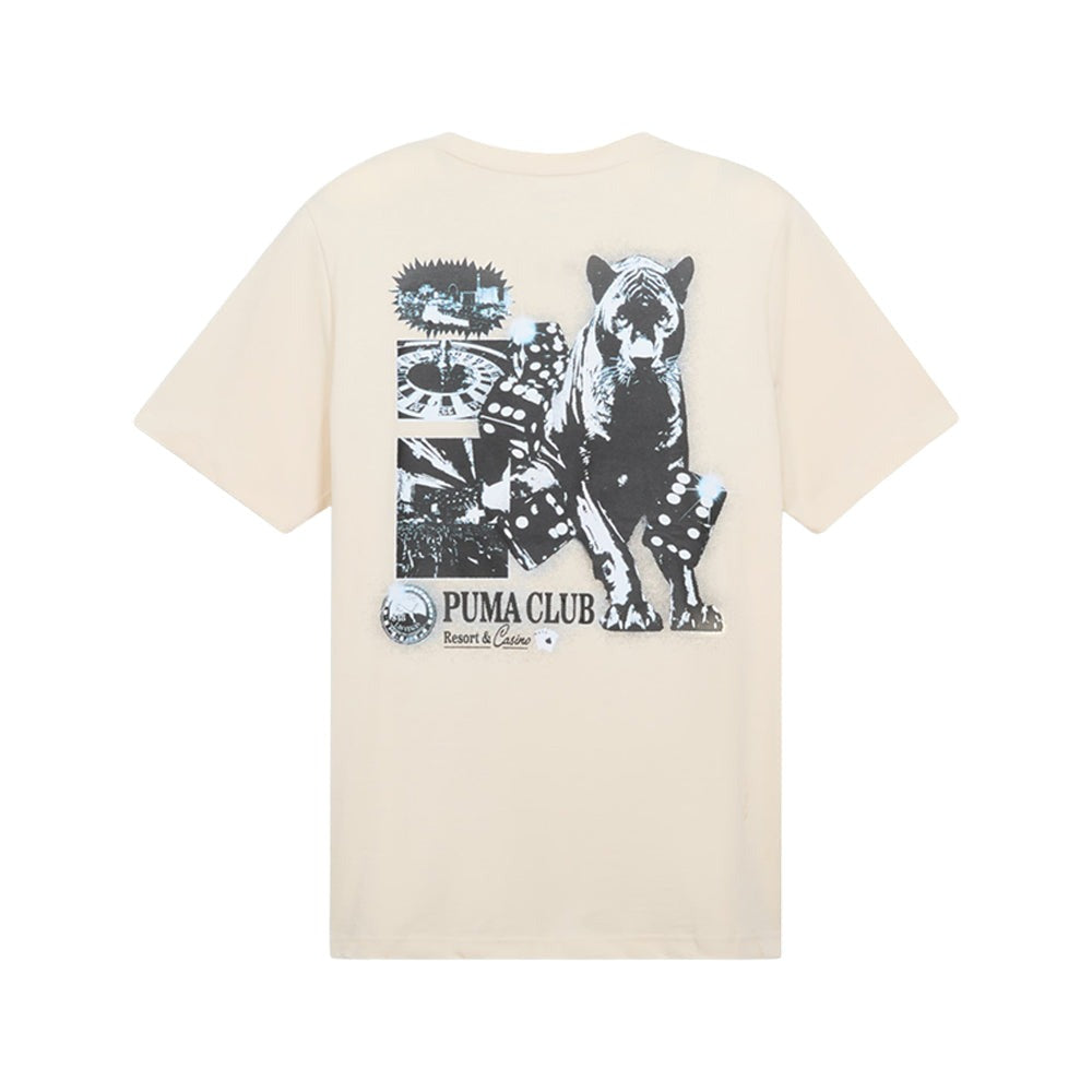 Graphics LV Casino Graphic Crew Neck Short Sleeve T-Shirt