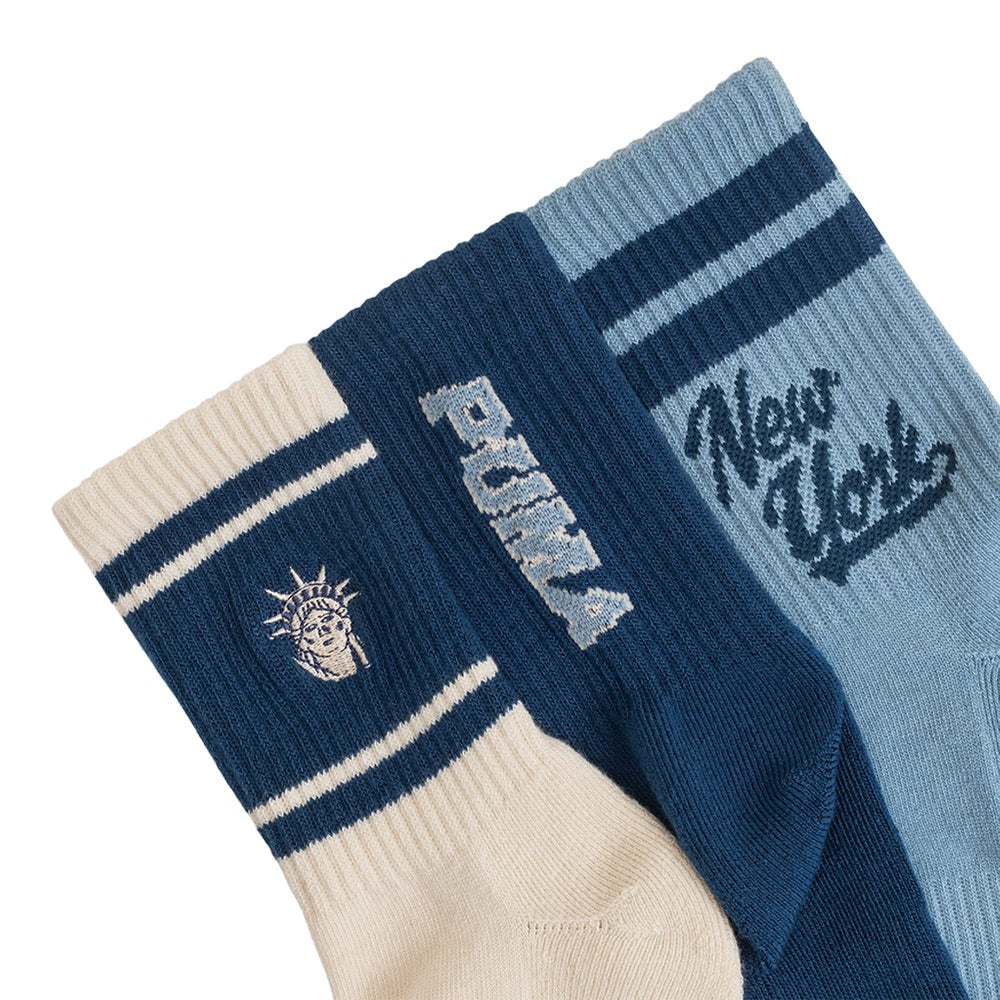 3-Pack 1/2 Terry Low Cut Socks