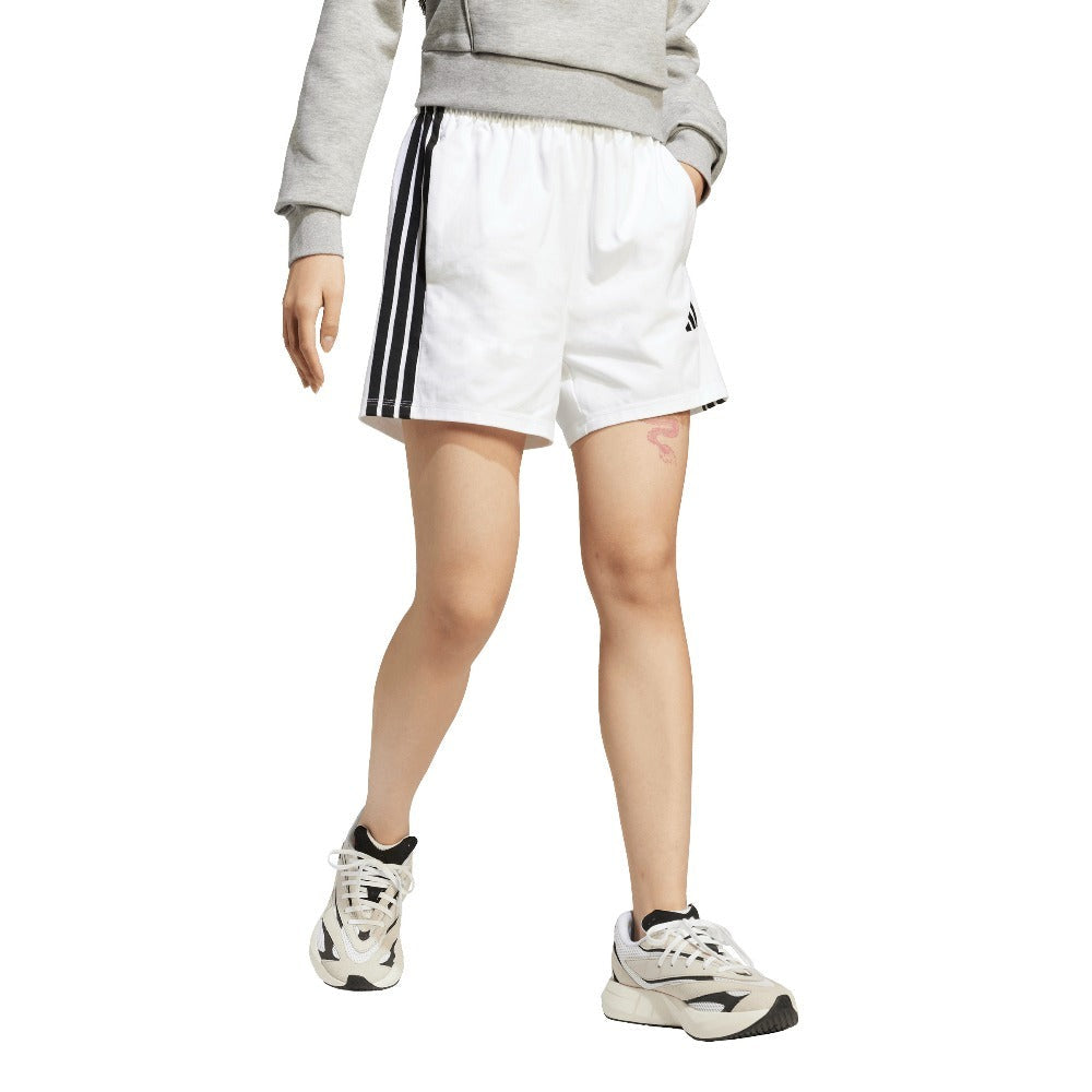 Essentials 3-Stripes Cotton Shorts