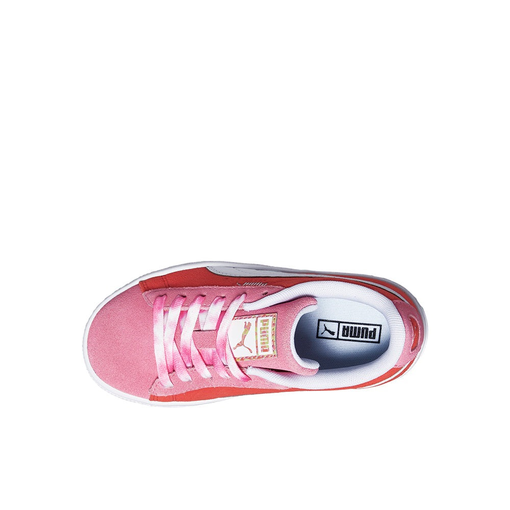 Suede Flower Child Slip On Sneaker (Youth)