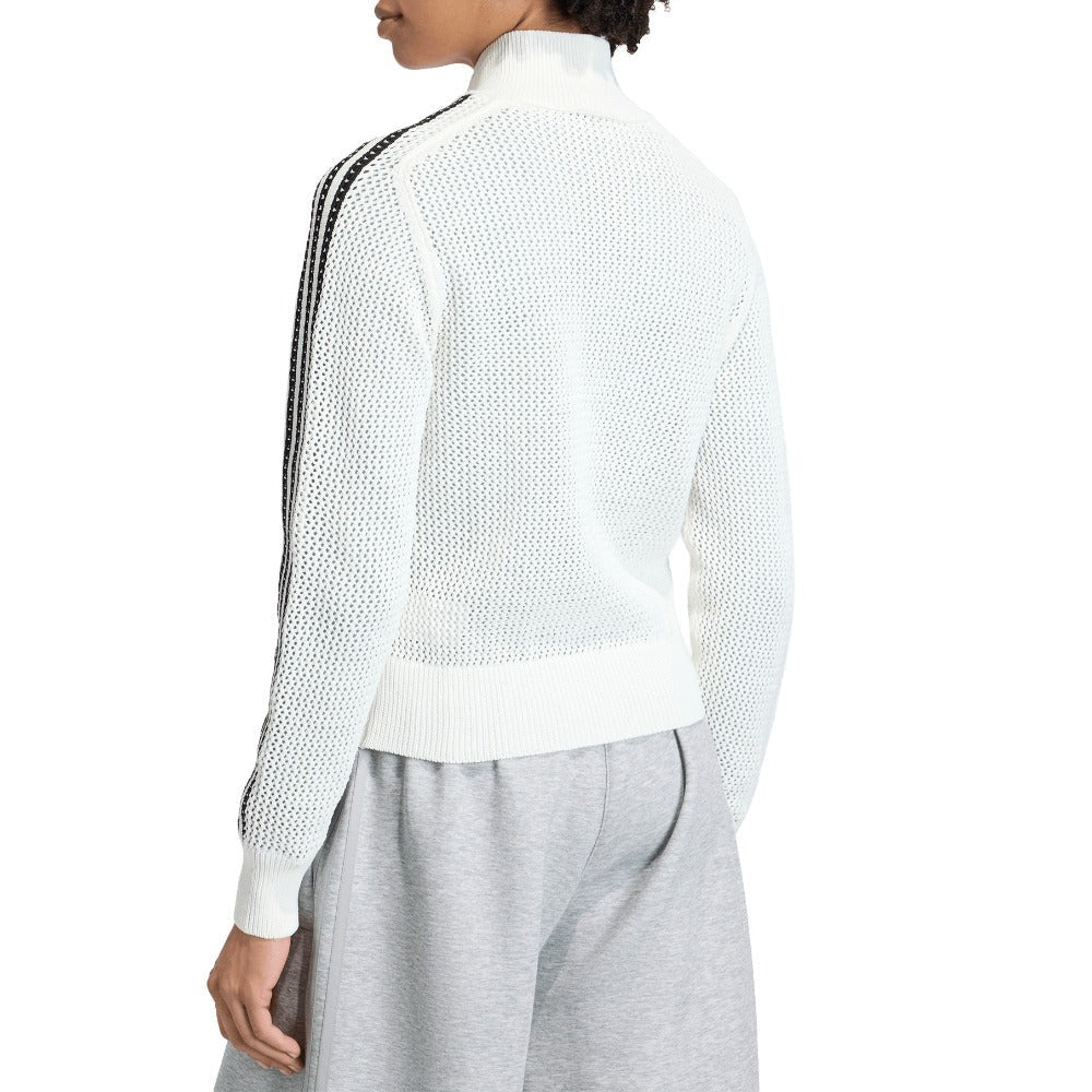 Knitted Crochet Firebird Track Top