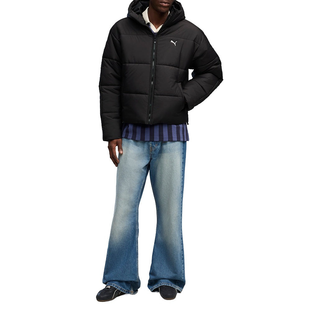 Essentials Relaxed Hooded Padded Jacket