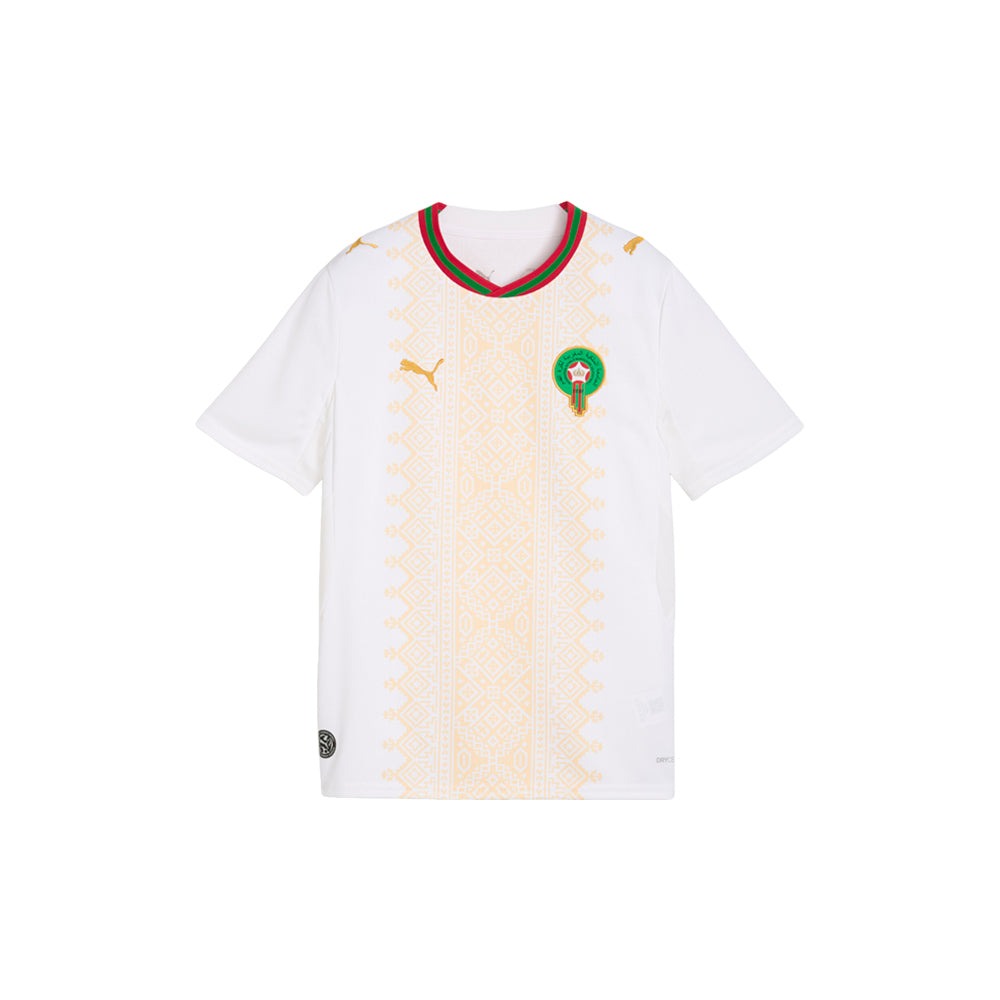 Morocco Away Crew Neck Short Sleeve Soccer Jersey (Youth)