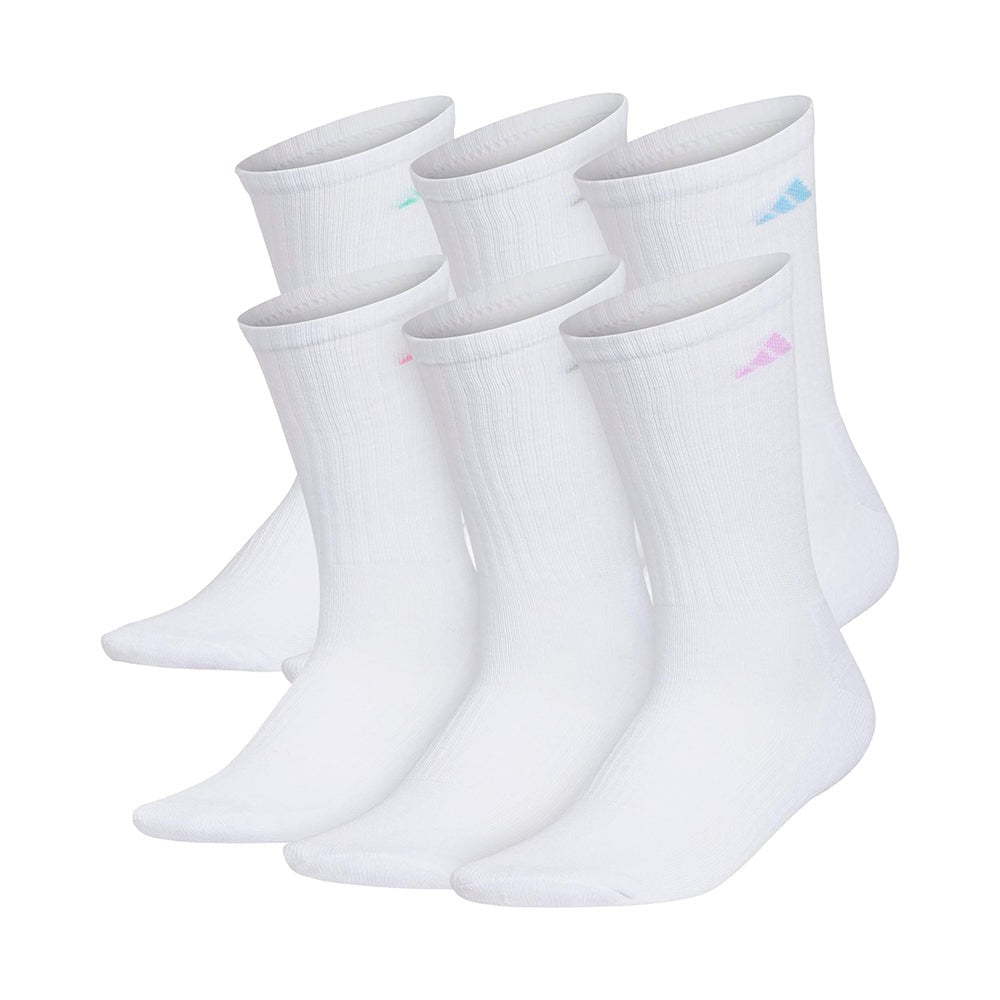 Athletic Cushioned 6-Pack Crew Socks