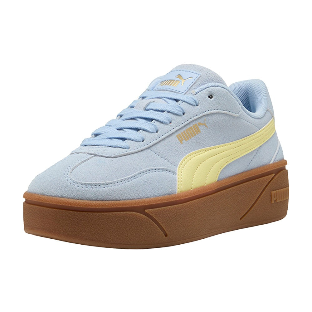 Club II Era Platform Suede Lace Up Sneakers