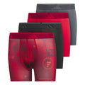 Microfiber Graphic 4-Pack Boxer Briefs Kids