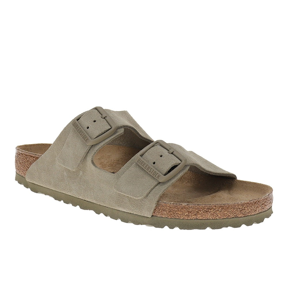 Arizona Suede Leather Footbed Sandals
