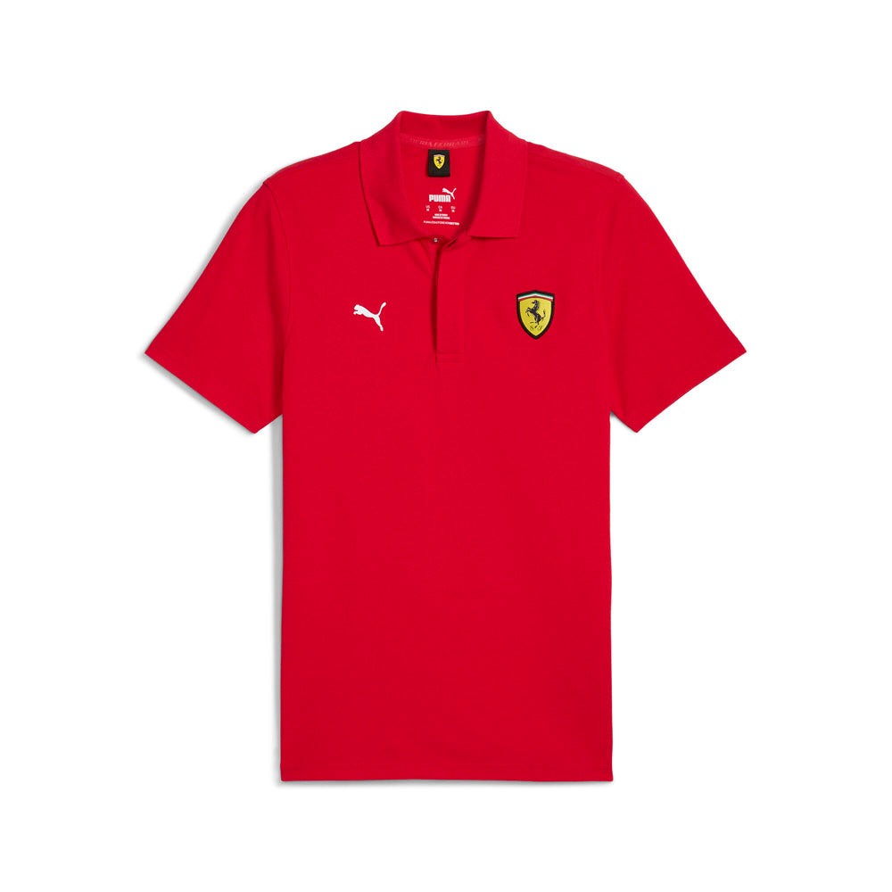 Scuderia Ferrari Short Sleeve Polo Shirt