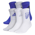 Cushioned Mixed 2.0 6-Pack Crew Socks