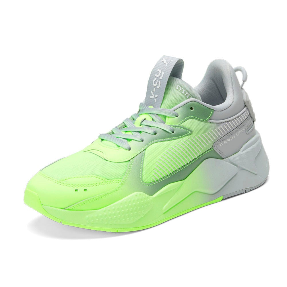 RS X Faded Lace Up Sneakers
