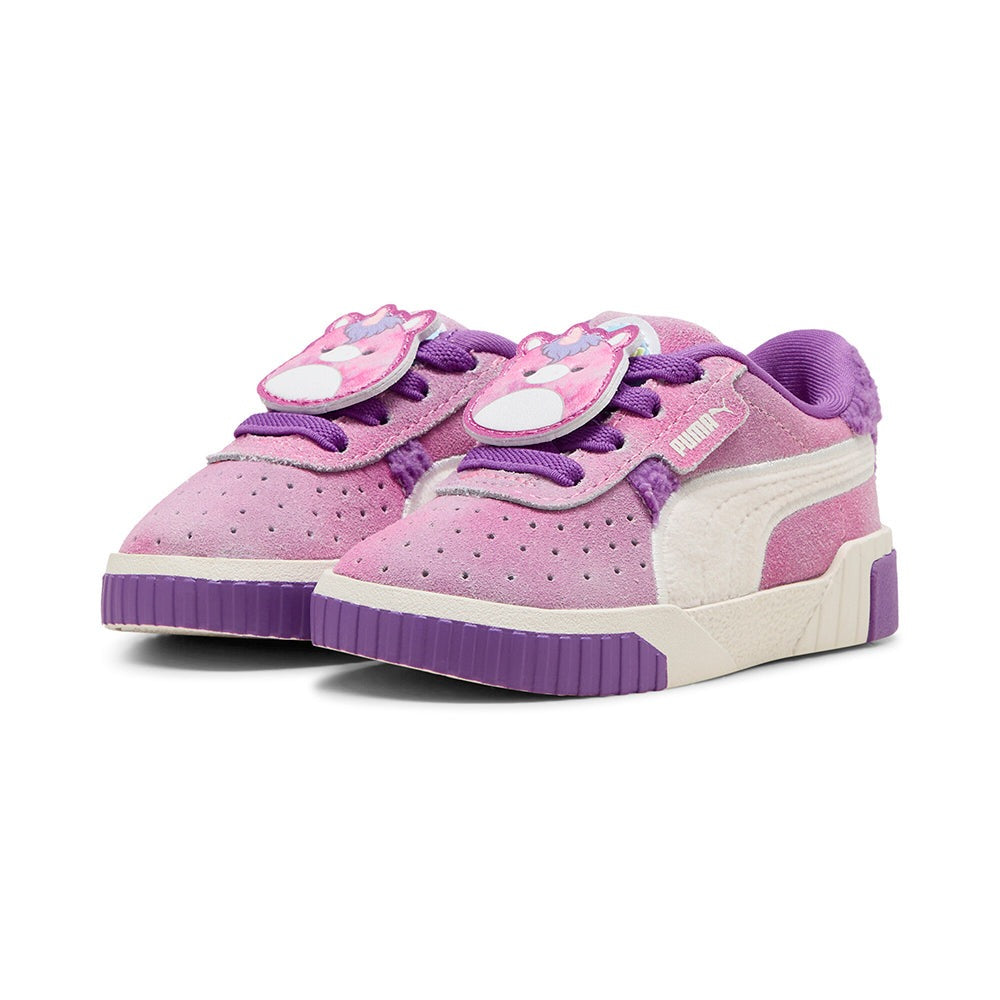 PUMA X SQUISHMALLOWS Cali Lola Perforated Lace Up Sneakers (Toddler)