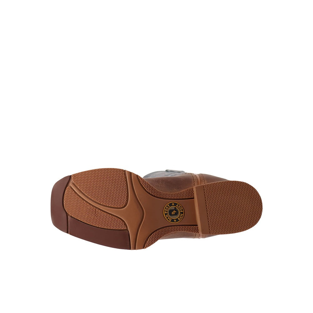 Salina Leather Square Toe Pull On Cowboy Boots (Little Kid - Big Kid)