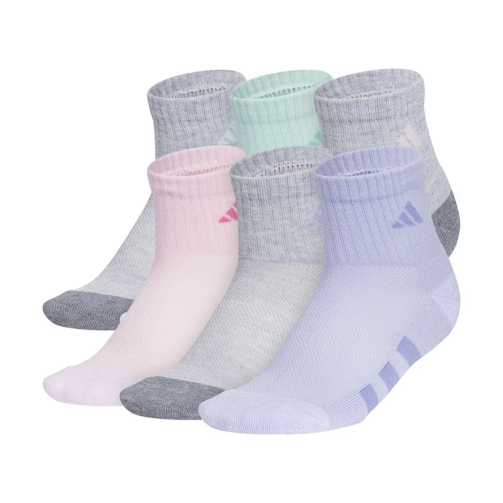 Athletic Cushioned 6-Pack Quarter Socks