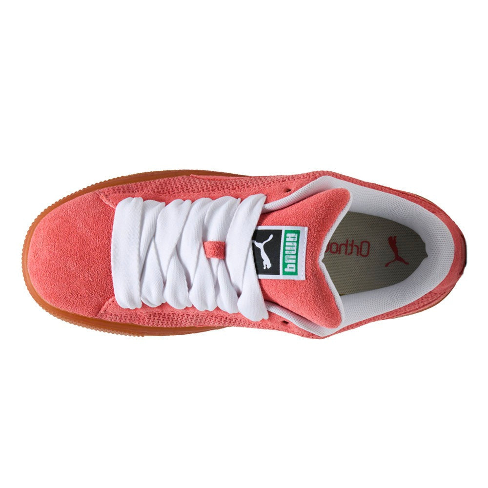 Suede XL Braided Lace Up Sneakers