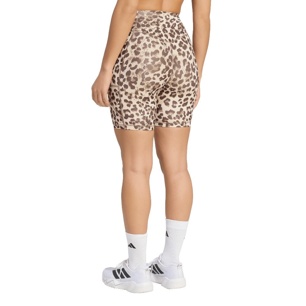 Optime Essentials Workout Leopard Short Leggings