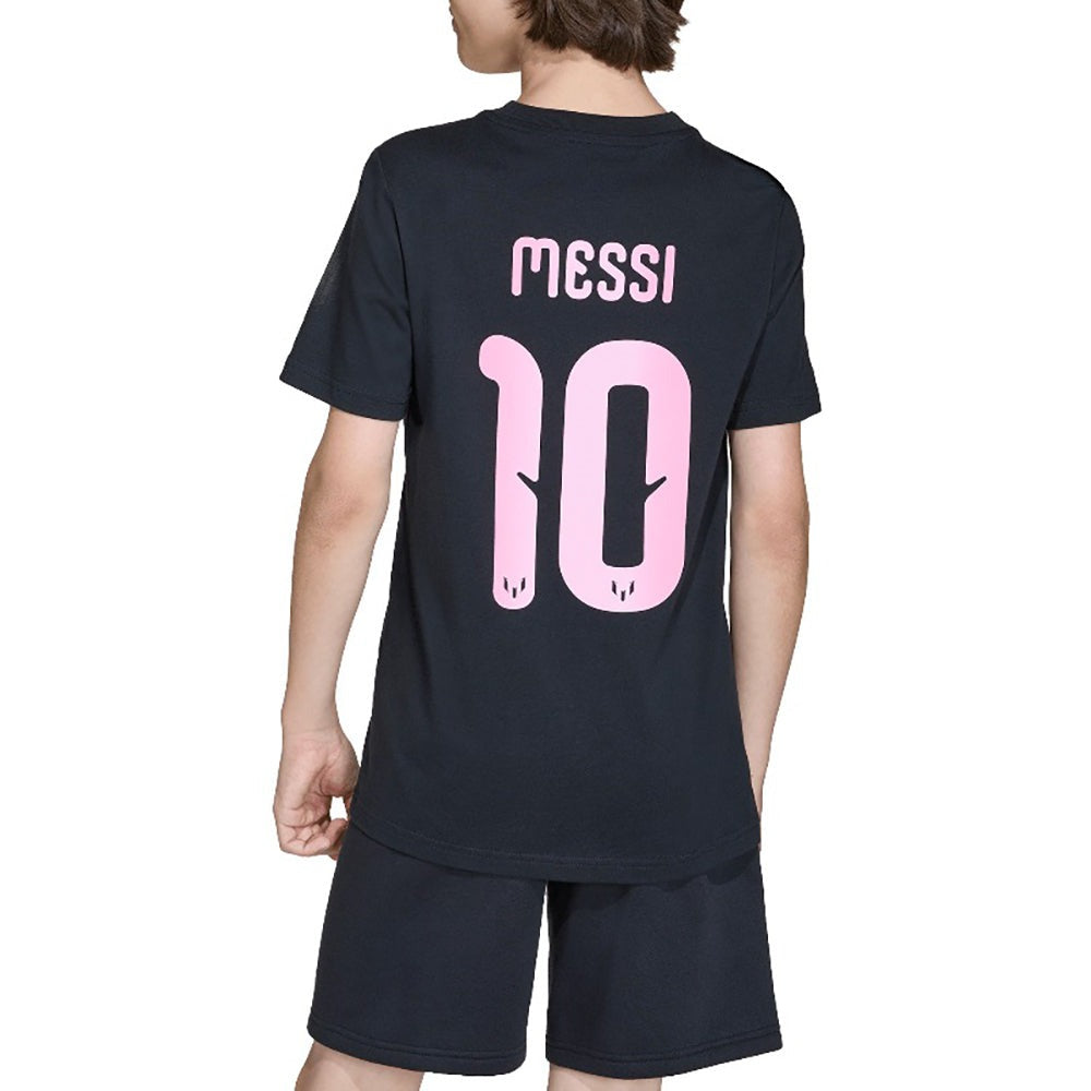 Messi Name & Number Graphic T-Shirt Youth