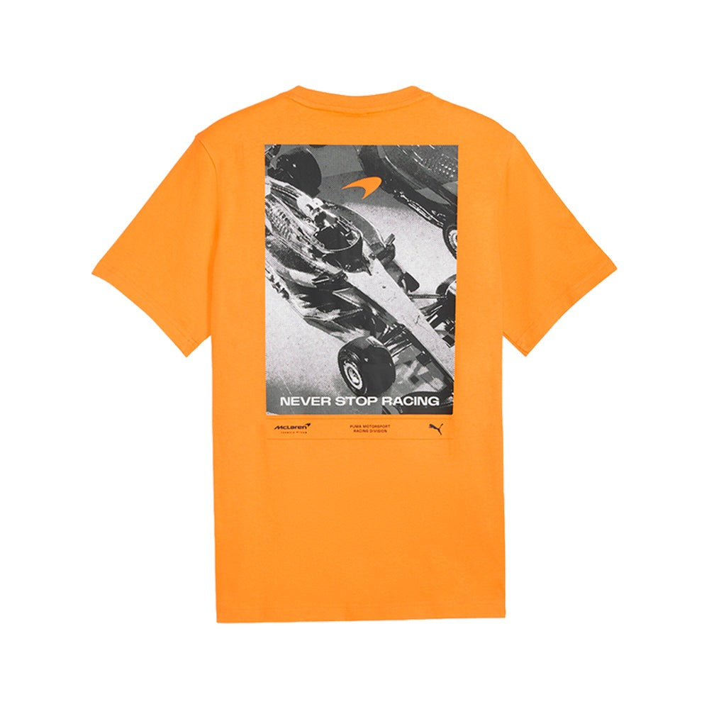 Mclaren Racing Graphic Crew Neck Short Sleeve T-Shirt