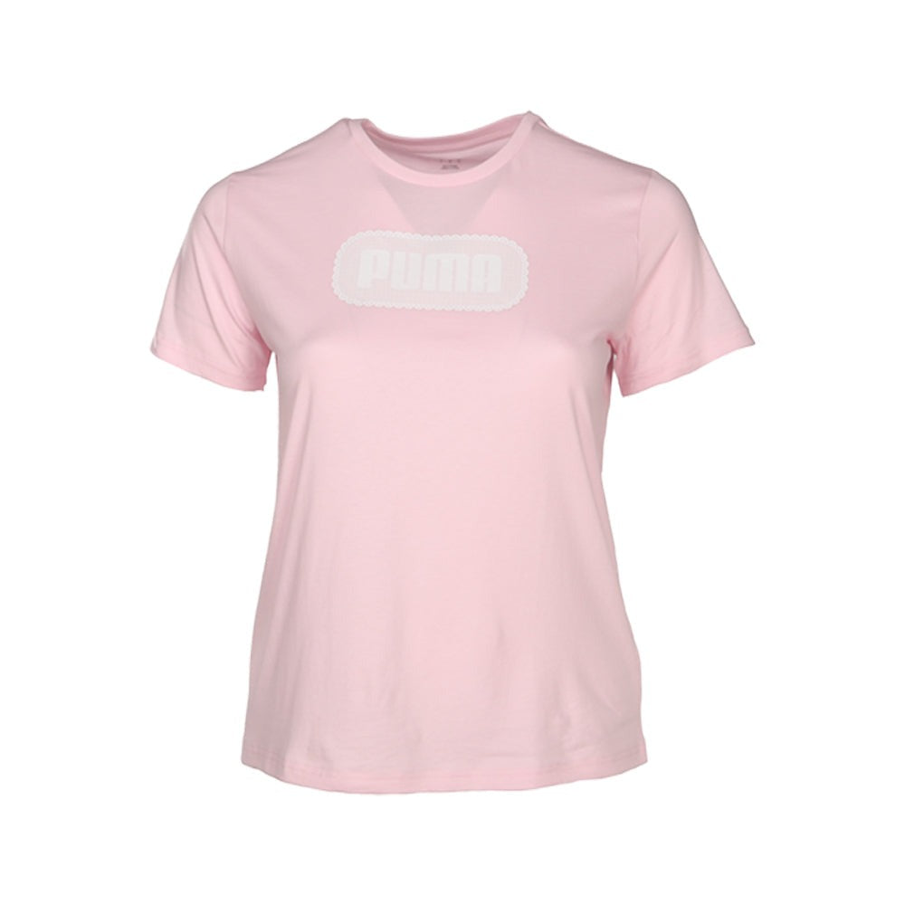 Ditsy Lace Graphic T-Shirt